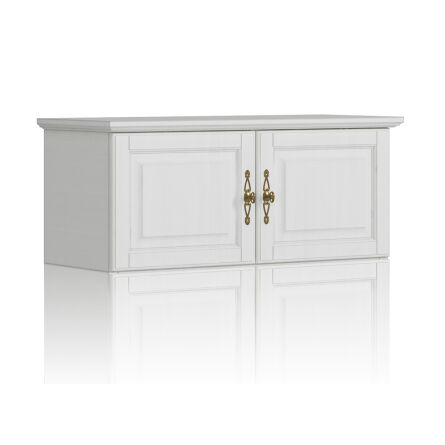 Антресоль 2-ств к книж шкафу Брусно-М